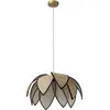 Suspension OSRAM Decor Rattan Lotus, Ø 48 cm, beige, E27
