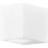 LEDVANCE Applique extérieure lumineuse en aluminium blanc, 10cm