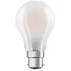 Ampoule LED OSRAM - Verre dépoli variable 12W b22 1521lm 2700K chaud