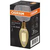 LEDVANCE OSRAM Ampoule LED flamme Ed.1906 clair filament or - E14 - 4 W - 410 lm