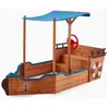 Bac à sable HOME DELUXE 'MATSCHEKISTE' 160 x 78 x 103 cm I jouets pour...