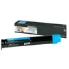 Lexmark - À rendement élevé - cyan - original - cartouche de toner - pour Lexmark XS950de, XS955de, XS955dhe
