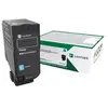 Lexmark - À rendement élevé - cyan - original - cartouche de toner LCCP, LRP - pour Lexmark CS725de, CS725dte