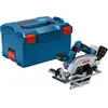 Bosch GKS 18V-57-2 L PROFESSIONAL 16,5 cm Noir, Bleu, Argent 5000 tr/m...