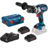 Bosch Professional Tournevis électrique Gsb18v-110c+2x4.0ah Proc+gal18v-40+l-boxx