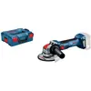 Meuleuse d'angle sans fil brushless Bosch 18V 125mm - Sans batterie