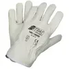 Gants Driver T. 10 gris cuir bovin plein EN 388 cat. II NITRAS