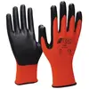 NITRAS Gant mousse de nitrile taille 9 rouge/noir Nylon avec un revêtement en nitrile en 388 catégorie epi ii