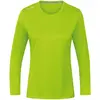 T-shirt femme Jako Run 2.0 manches longues Vert 38 6475-F-25
