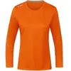 JAKO - Course à Manches Longues 2.0, Femme, Orange Fluo, 48