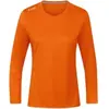 JAKO - Course à Manches Longues 2.0, Femme, Orange Fluo, 44