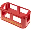 1x Lego Duplo Cabine de train 4x8 rouge jaune Découpe fenêtre locomoti...
