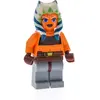 1x Lego Minifigure Star Wars Ahsoka Tano Padawan Tête de nope creux 80...