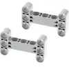2x Lego Technic connecteur 3x5 nouveau-gris clair forme H Star Wars 70...