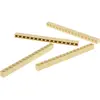 4x Lego brique de construction  usé 1x16 beige 4295313 4114023 2465
