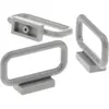 3x Lego Clôture 1x4x2 nouveau-gris clair Clôtures Garde-corps Barrière...