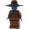 1x Lego minifigure Star Wars Clone Wars Cad Bane chapeau marron foncé ...