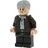 1x Lego Minifigure Star Wars Han Solo vieux cheveux gris sourire de tr...