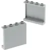 2x Lego Panneaux 1x4x3 nouveau-gris clair Supports latéraux mur Star W...