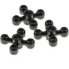 3x Lego Technic Roue dentée Rotule noire Croix trou d'axe 49135 32072