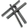 4x Lego brique de construction 1x16x1 nouveau-gris foncé SW Harry Pott...