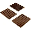 3x Lego Bau Platte 6x8 Basic reddish braun Star Wars 8780 75827 422372...
