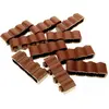10x Lego brique de construction modifiée 1x4x1 rouge brun palissade bl...