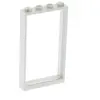 1x Lego fenêtre cadre 1x4x6 blanc vitre transparent blanc maison 57895...