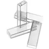 4x Lego brique de construction 1x2x5 transparent blanc support colonne...