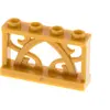 1x Lego Zaun 1x4x2 perl or Ornament Gatter Gitter Studs leather 19121
