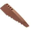 1x Lego brique de cale 12x3x1 rouge marron droite toit incliné 7752 76...