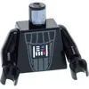 1x Lego Torse Minifigure noir Star Wars Dark Vador sw0004 sw0386 973ps...