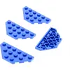4x Lego Cale plaque de construction 3x6 bleu aile trapèze Star Wars 75...