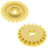 2x Lego Technic Roue dentée 20Z beige 20 dents Roue type1 31313 451455...