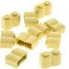 10x Lego brique de construction modifiée 1x2x1 beige palissade bloc bo...