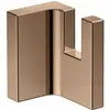 hansgrohe Axor Uni Rectangular Porte-serviettes mural, or rouge poli