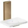 Hansgrohe AXOR Universal Rectangular Coupelle à savon, 42605140,