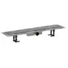 56178800 Hansgrohe RainDrain Compact Caniveau de douche 80 cm, avec gr...