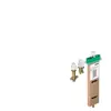 hansgrohe Corps de base pour robinet de baignoire monocommande 3 trous