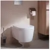 Hansgrohe EluPura 60196450 Abattant WC avec fixation supérieure Blanc 440 x 366 mm