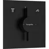 Hansgrohe DuoTurn E Mitigeur encastré 2 sorties, noir mat 75417670