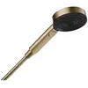 Hansgrohe Pommeau de douche Pulsify Select S 105 EcoSmart 3jets bronze brossé TU