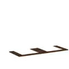 hansgrohe Xelu Q Plan de toilette, 54099630,