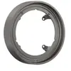 hansgrohe Rosette de rallonge 22 mm, 170 mm, ronde, chrome noir brossé