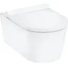 hansgrohe EluPura S Cuvette suspendue avec AquaHelix Flush et abattant, 61115450,