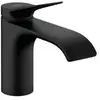 HANSGROHE Mitigeur de lavabo 80 avec tirette et vidage noir mat