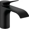 HANSGROHE Mitigeur de lavabo 80 sans tirette ni vidage noir mat