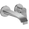 Mitigeur de lavabo encastré mural HANSGROHE, bec 195 mm, chromé