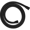 Flexible de douche - HANSGROHE - Isiflex - Noir mat - Annelé - 1,25 m