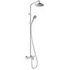 Hansgrohe Colonne bain douche thermostatique Vernis Blend 200 EcoSmart chromé TU